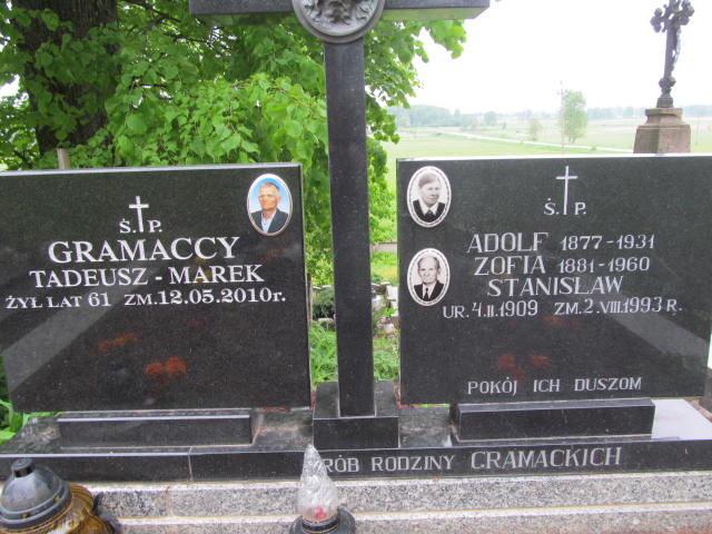 Stanisław Gramacki 1909 Krasnybór - Grobonet - Wyszukiwarka osób pochowanych