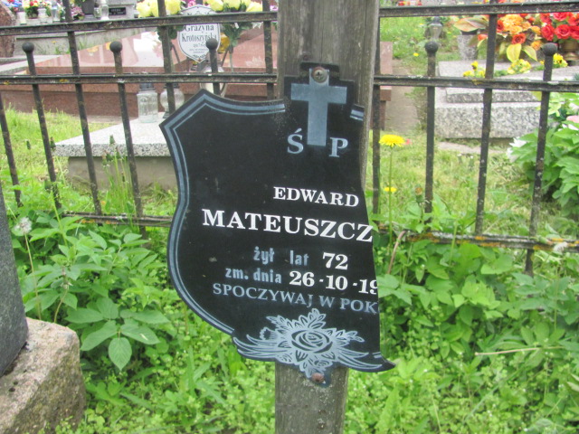 Józef Mateuszczyk Krasnybór - Grobonet - Wyszukiwarka osób pochowanych