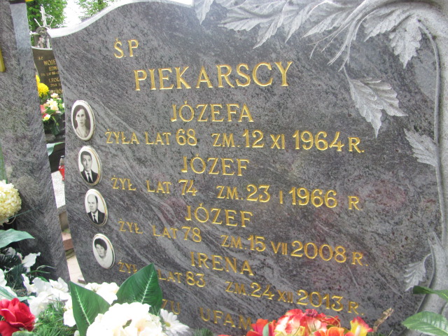 Irena Piekarska Krasnybór - Grobonet - Wyszukiwarka osób pochowanych