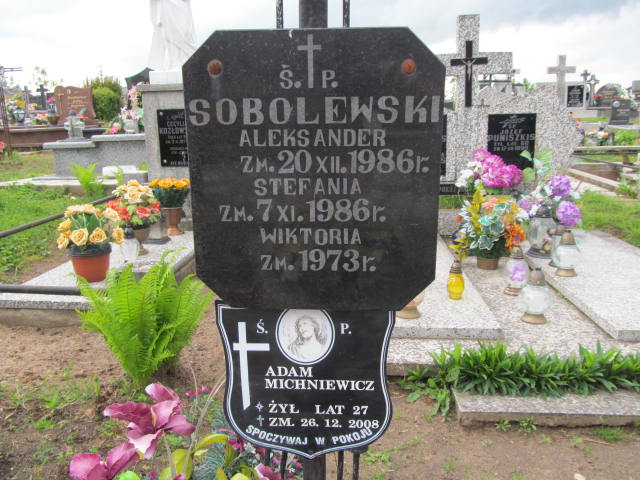 Wiktoria Sobolewska Krasnybór - Grobonet - Wyszukiwarka osób pochowanych