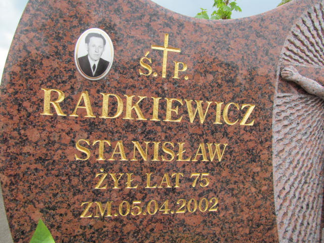 Stanisław Radkiewicz Krasnybór - Grobonet - Wyszukiwarka osób pochowanych
